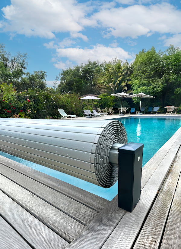 Lamellenabdeckung Oberflur Modell Aqua