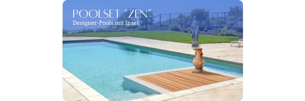 Zen Pools - mit Insel