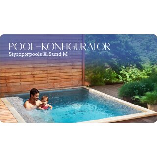 Bauen Sie Ihren Pool so gro&szlig; und nur so...