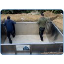 Quickly-Poolset , Höhe 1,50 m, Komplettset 4,00 x 1,50m