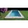 Quickly-Poolset , Höhe 1,50 m, Komplettset 4,00 x 1,50m