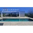 Quickly-Poolset , Höhe 1,50 m, Komplettset 5,00 x 2,00m