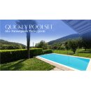 Quickly-Poolset, Höhe 1,30 m, Komplettset 3,00 x 2,00m