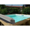 City Pool mit Smartpool, Sandfilter und Rollladenabdeckung