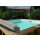 City Pool mit Smartpool, Sandfilter und Rollladenabdeckung