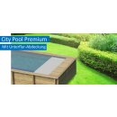 Massivholzpool "City Pool Xtra" Premium, mit...