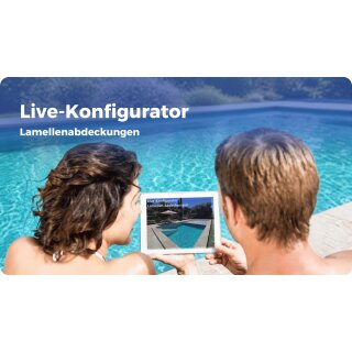 Konfigurator für Lamellenabdeckungen