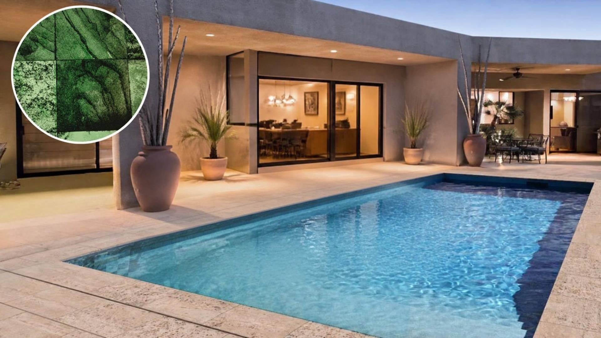 Poolfolie Fidji Green
